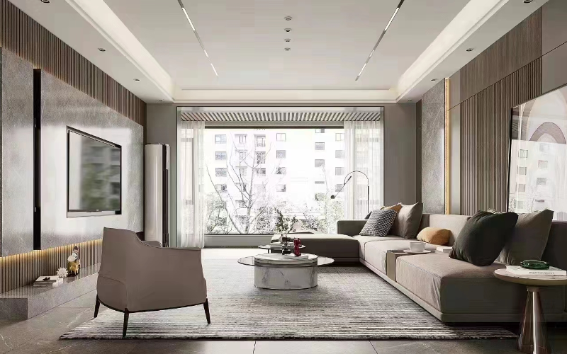 智能無主燈客廳